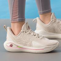 限尺码:安德玛 GS CURRY 12 STRN时尚潮流大童鞋舒适轻便耐磨实战训练运动篮球鞋