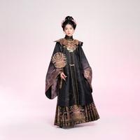 织造司 马面裙 明制汉服学士服妆花织金高级感马面裙半截裙