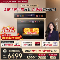 凯度 双热风58L嵌入式微蒸烤炸炖一体机 19英寸