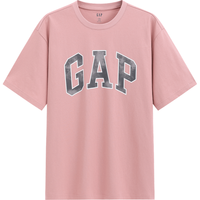 Gap 盖璞 729356 纯棉胶印大Logo 男士短袖T恤