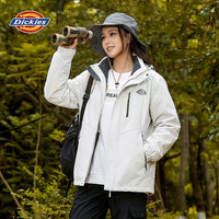 Dickies 户外！情侣三合一三防连帽登山抓绒冲锋衣（多色任选）