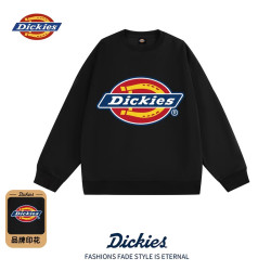 Dickies 提前购！ 美式纯色宽松圆领套头卫衣 多色克星啊