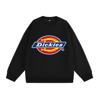 Dickies 圆领套头卫衣 黑色 L