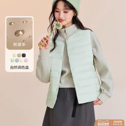 雪中飞 百搭 女士羽绒马甲