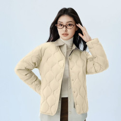 波司登 奥莱女短款轻暖便携三防轻薄保暖V领羽绒服显瘦时尚内胆