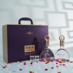 西凤酒 官方旗舰店年份紫气东来白酒礼盒纯粮食凤香型送礼正品F80