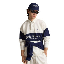 RALPH LAUREN 美网US Open联名限定款 复古橄榄球衫