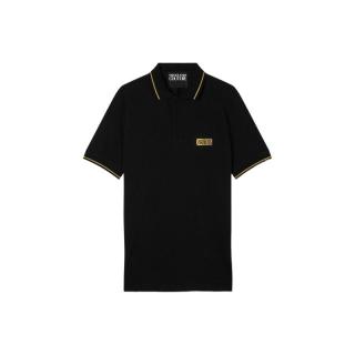 VERSACE JEANS COUTURE 男士珠地棉Polo衫