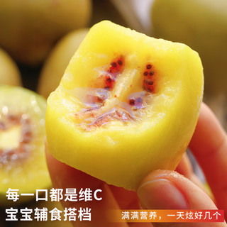 三萌果蔬 四川红心猕猴桃 单果50-60g 15枚装
