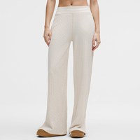 lululemon Engineered Warmth 女士运动绞花针织长裤丨lululemon丨LW5GXUA