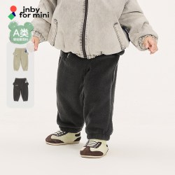 jnby by JNBY [好奇小熊]江南布衣婴童宽松休闲束脚摇粒绒冬男女童jnbybyjnby
