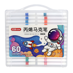 锐牌 三角正姿丙烯马克笔 60色