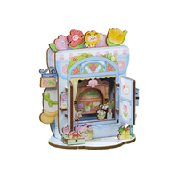 Cutebee 朵朵花房 小屋 拼插积木
