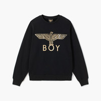 BOY LONDON BOYLONDON时尚潮牌复古烫金印花长袖上衣秋季男女同款卫衣N03058
