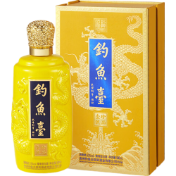 钓鱼台 珍品一号帝王黄 酱香型白酒 53度 500ml