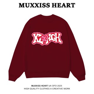 MUXXISS HEART 麦克斯桃心 联名款 男士卫衣