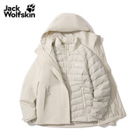 Jack Wolfskin 鹅绒内胆三合一冲锋衣外套A66106