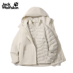 Jack Wolfskin 鹅绒内胆三合一冲锋衣外套A66106