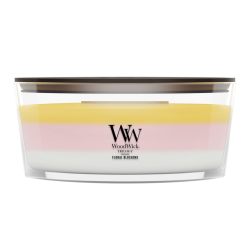 WoodWick 花卉花卉椭圆三部曲蜡烛