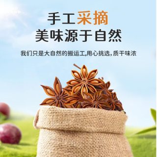 88VIP：卡比兽 八角60g大料无熏硫纯干香料炖肉香辛料