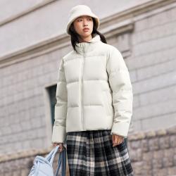 特步 保暖男女款羽绒服保暖百搭运动外套