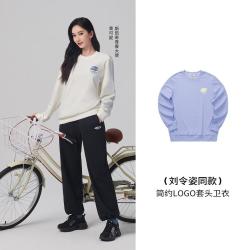 斯凯奇 运动卫衣男女同款卫衣缤纷多巴胺宽松长袖衫