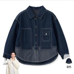 ASK junior 男童牛仔夹克 JZWT11115M