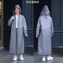 成人男女雨披加厚非一次性EVA雨衣 户外游玩携带方便连体雨衣加厚