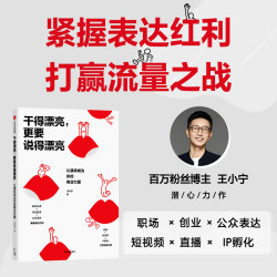 干得漂亮,更要说得漂亮:让演讲成为你的商业力量  王小宁著 技巧