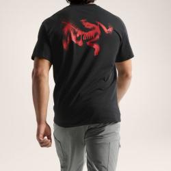 ARC'TERYX Kragg SL Cotton Blurred Bird Shirt SS 男子棉质短袖T恤