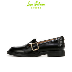 Sam Edelman 明星同款SAM EDELMAN山姆爱德曼26秋T字带玛丽珍藤校乐福鞋ELAINA