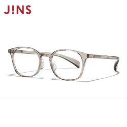 JINS 近视眼镜360°系列复古轻量框可加配防蓝光镜片URF24S203