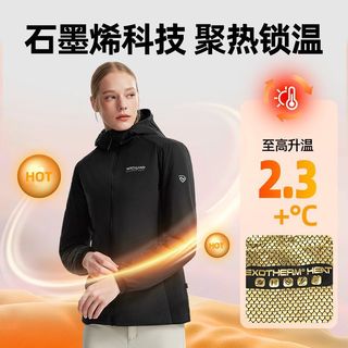 诺诗兰 NPJEH2728S Primaloft棉石墨烯保暖女式运动棉服