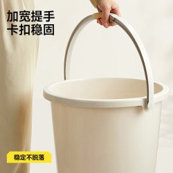 五月花 月花24L特大号加厚耐摔水桶一桶多用手提储水桶拖把桶泡脚桶洗车SN619 24L大容量加厚耐摔
