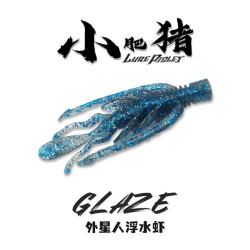 小肥猪路亚内德浮水虾外星人软饵NED根钓大口鲈翘嘴鳜鱼精细作钓