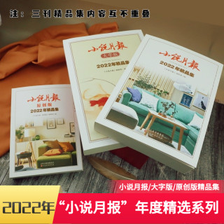 小说月报系列期刊2022年精品集当代文学经典冯骥才鲁敏