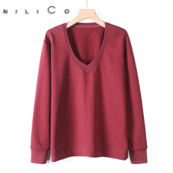 NILICO简约自制卫衣宽松时尚热力感高级感秋季轻奢