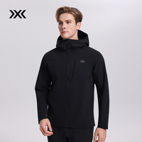 X-BIONIC 风盾软壳连帽夹克 男士 黑色 M