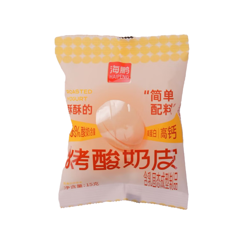 海鹏 烤酸奶皮 15g*12袋 蛋糕糕点