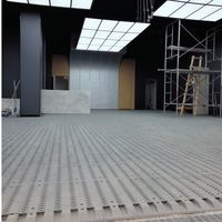 洗车店防水格栅防滑镂空排水槽塑料网格地板地垫洗车格栅青石板