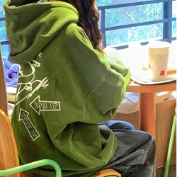 2025新款爆款秋季卫衣2026长袖宽松潮牌情侣加绒连帽卫衣女上衣