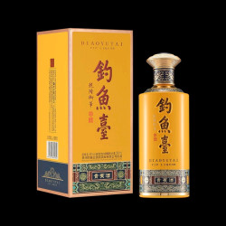 钓鱼台 第三代贵宾酒 53度 酱香型白酒 500ml*1瓶