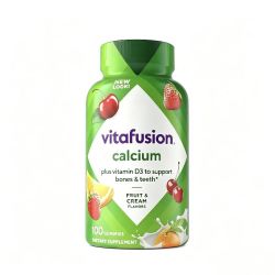 vitafusion 成人VD3钙钠磷 骨质疏松补钙软糖100粒*1瓶