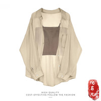 夏季百搭衬衣女2026新款大码穿搭气质显瘦薄款外套气质雪纺衬衫潮