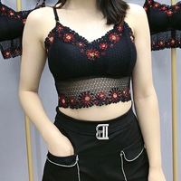 80吊带蕾丝背心新款女款打底黑色美背背心夏季内搭薄款大码夏季