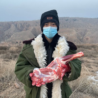 碱滩羊 羊腿生鲜4斤草原新鲜羊肉现杀现卖小腿正宗羊腿