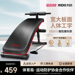 RiDO 力动TD20仰卧起坐健身器材家用腹肌板卷腹器20+腹肌训练功能