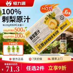 恒力源 原榨刺梨汁50ml*60瓶