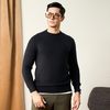 春竹 圆领羊绒衫男套头衫冬季新款宽松休闲内搭针织衫