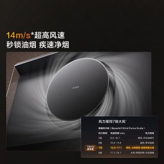 方太（FOTILE）侧吸式油烟机灶具套装R1S 新品高风速14m/s抽吸油烟机炉灶燃气灶套装 家用大风量烟灶套装